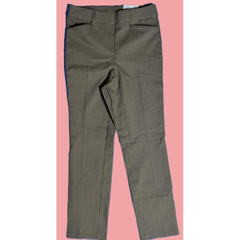 Rafaella Rich Khaki Stretch Pant Womens Size 4 NEW!